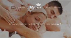 Desktop Screenshot of mythicaestetica.com.br